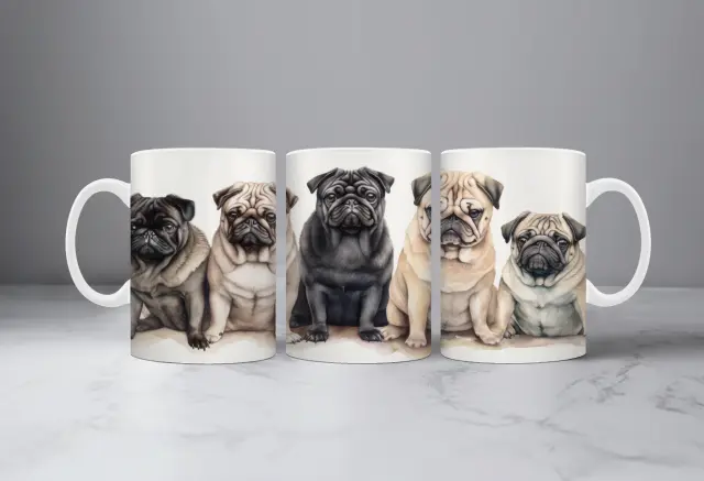 Κούπα dogs 1Κούπα κεραμική 330ml λευκη με συσκευασία δώρου " (DOGS 08)