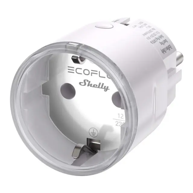3800235261842 | Shelly Plug S MTR Gen3 W (12A 2500W) - Λευκό