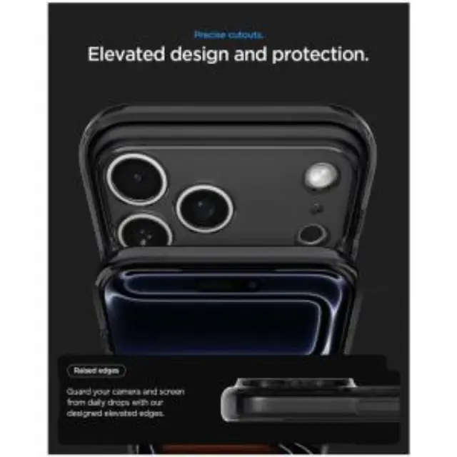 Θήκη TPU & PC Spigen Apple iPhone 18 Pro Max/ 17 Pro Max MagSafe Ultra Hybrid Zero One Μαύρο N71800 2