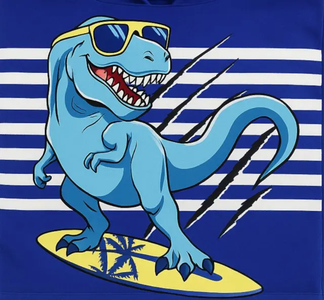 Πόντσο Παιδικό 56x58cm Blue Dragon 100000035535 2