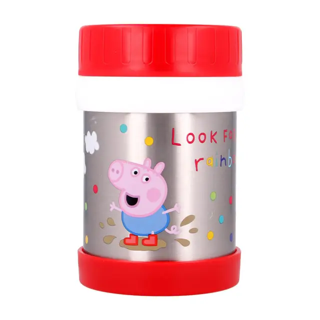 Bρεφικό ανοξείδωτο θερμό φαγητοδοχείο Stor 284 ml Peppa Pig Little One # Stor