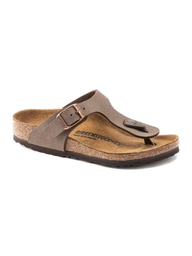 Birkenstock Σαγιονάρες Παιδικό Birko-Flor(ανθεκτικό υλικό της Birkenstock-επιτρέπει την επαφή με το νερό) Καφέ BIR/GIZEH KIDS 846133 MOCHA 2