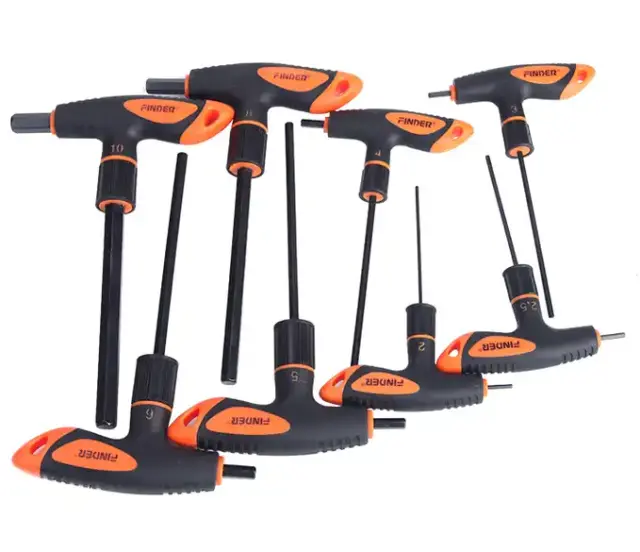 Σετ κλειδιά Allen τύπου Τ - 8pcs - Finder - 193162 2