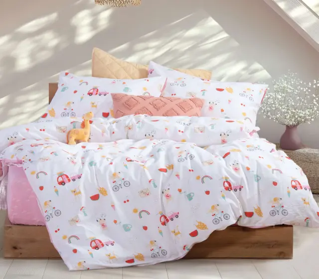 ΠΑΙΔΙΚΑ ΣΕΤ ΣΕΝΤΟΝΙΑ ΜΟΝΑ HAPPY TODAY 170X260 NEF-NEF HOMEWARE
