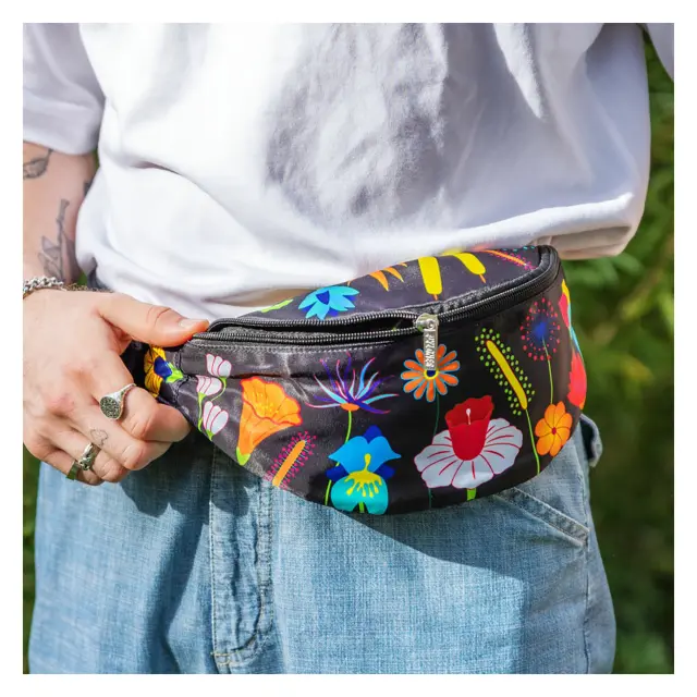 Pylones Τσαντάκι 'Ωμου-Μέσης / Fanny Pack: Banana Trip (4 σχέδια) Jardin fleuri 2