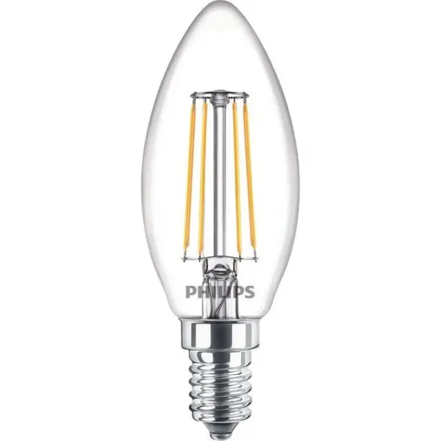 LED Lamp CLA LEDCandle D 4.5-40W B35 E14 827 CL