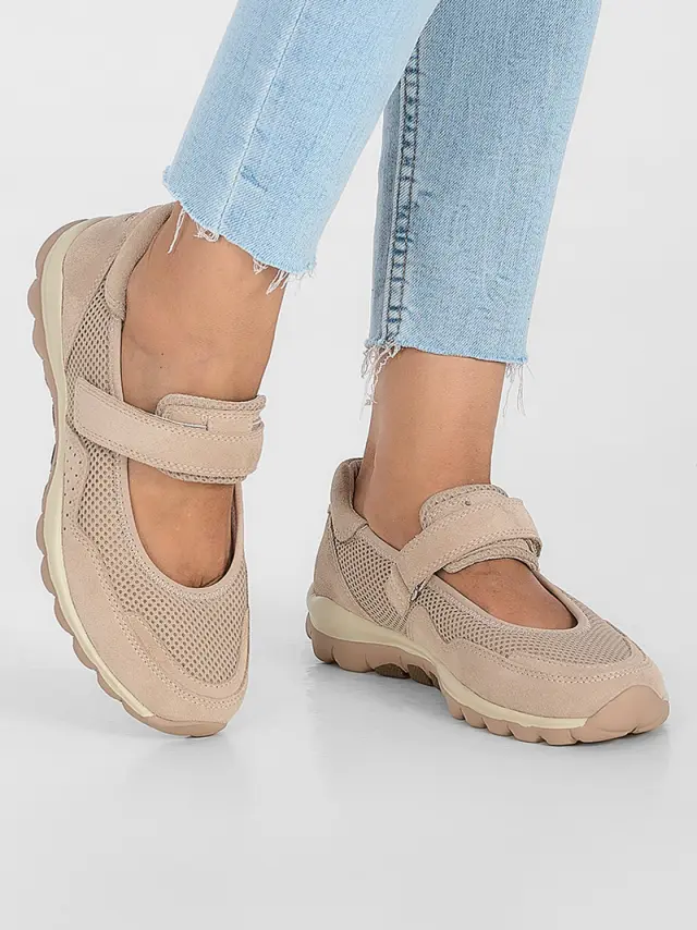 Gabor Sneakers Γυναικείο δέρμα/δέρμα Nubuck Μπεζ GAB/66961N 33-OASI 2