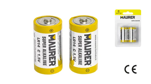 Αλκαλικές Μπαταρίες 2 τεμ σε Κουτί C-LR14 1,5 V Maurer 52638