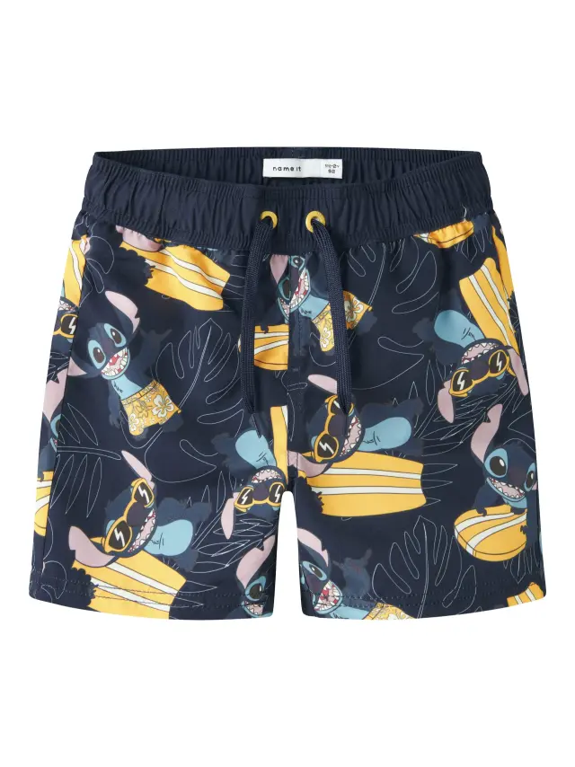 Name It Μαγιό αγορίστικο υφαντό Μπλε NMMMOURITZ STITCH LONG SWIMSHORTS WDI - 13253238