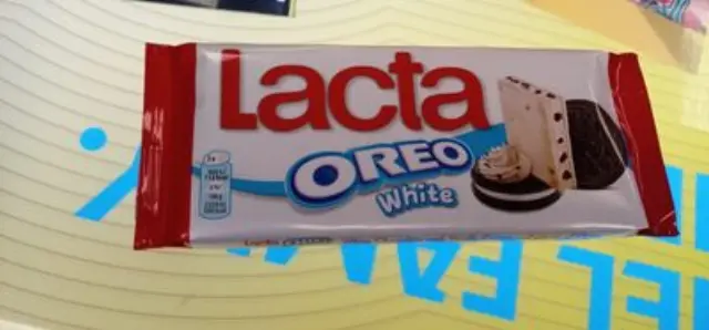 Lacta Σοκολάτα Λευκή Oreo White 100gr 1 τμχ