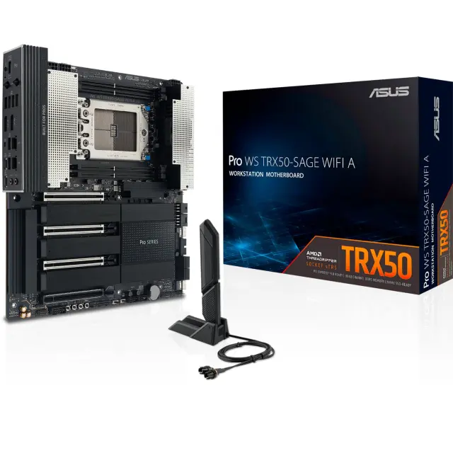 Asus Pro WS TRX50-SAGE WIFI A Motherboard SSI CEB με AMD TR5 Socket 90MB1LE0-M0EAY0