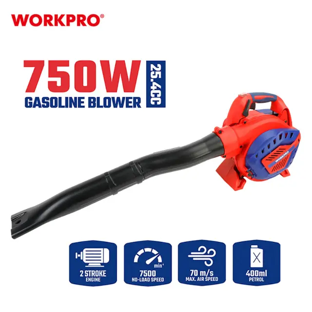 WORKPRO ΦΥΣΗΤΗΡΑΣ-ΑΠΟΡΡΟΦΗΤΗΡΑΣ ΚΗΠΟΥ ΒΕΝΖΙΝΗΣ 25,4cc WP424005