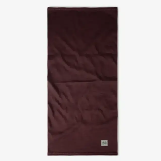 Buff Merino Lightweight Solid Garnet Αθλητικό Περιλαίμιο 2