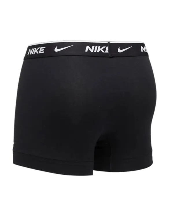 Nike - Ανδρικά Μποξεράκια Essential Cotton Stretch Trunk 3-Pack NQ00KE1284-001 Μαύρο 2