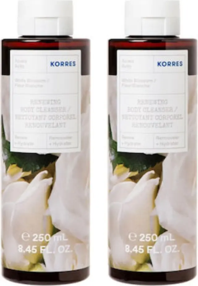 Korres White Blossom Αφρόλουτρο (2x250ml) 500ml