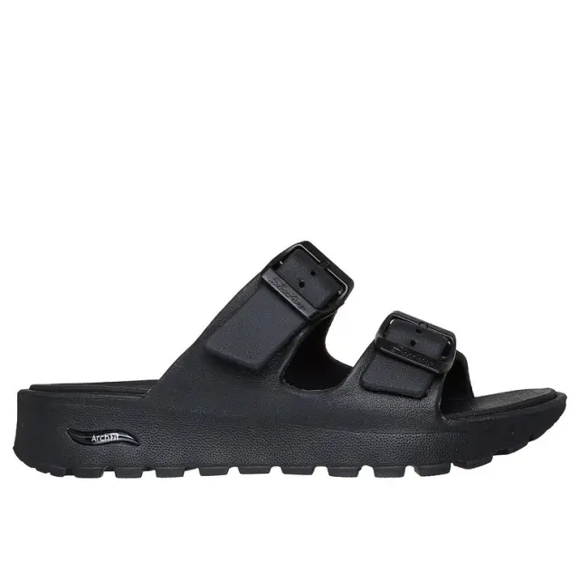 Γυναικείες Ανατομικές Παντόφλες Skechers Desire 111304/BLK Μαύρες Μαύρο - 40