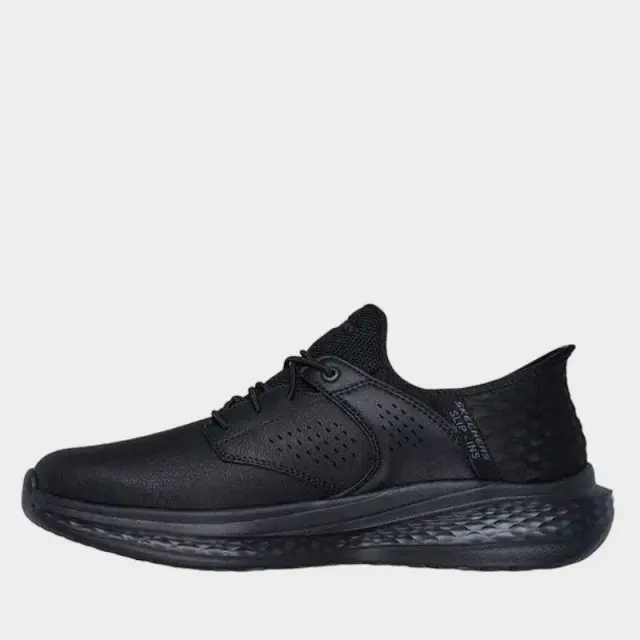 Δερμάτινα Sneaker Skechers Slade-Macklin 210890-BBK Μαύρο - 42 2