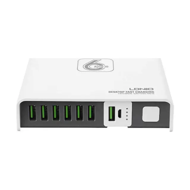 Ldnio Βάση Φόρτισης με 6 Θύρες USB-A σε Λευκό χρώμα (A6802) 2