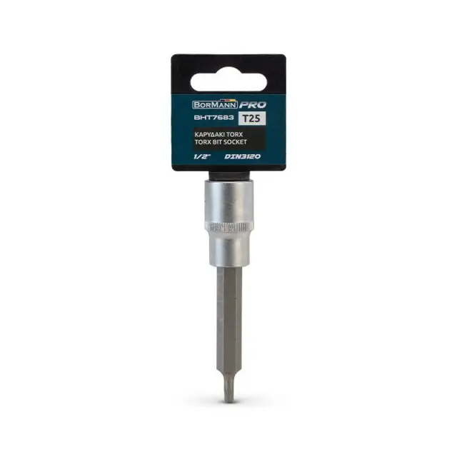 Bormann Pro BHT7683 Καρυδάκι torx 1/2", DIN 3120, T25 (048978) 2
