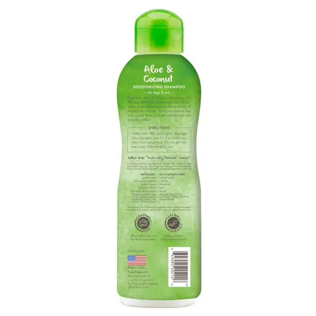 Tropiclean Deodorizing Σαμπουάν Σκύλου & Γάτας 592ml Μονόχρωμο 2