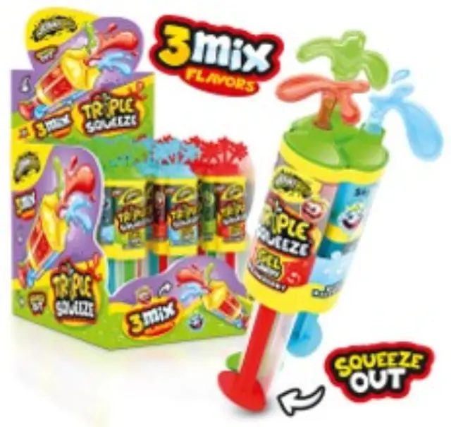 JohnyBee TRIPLE SQUEEZE 12τεμ/display