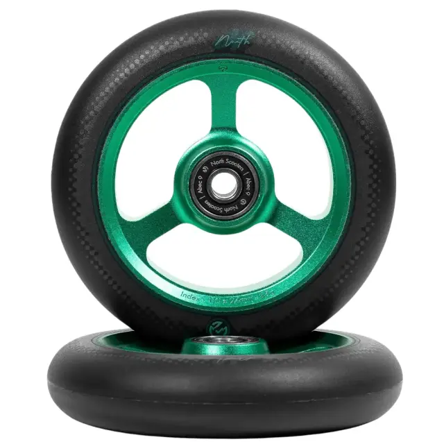 North Index G8 Freestyle Scooter Wheels 110 - Emerald 3