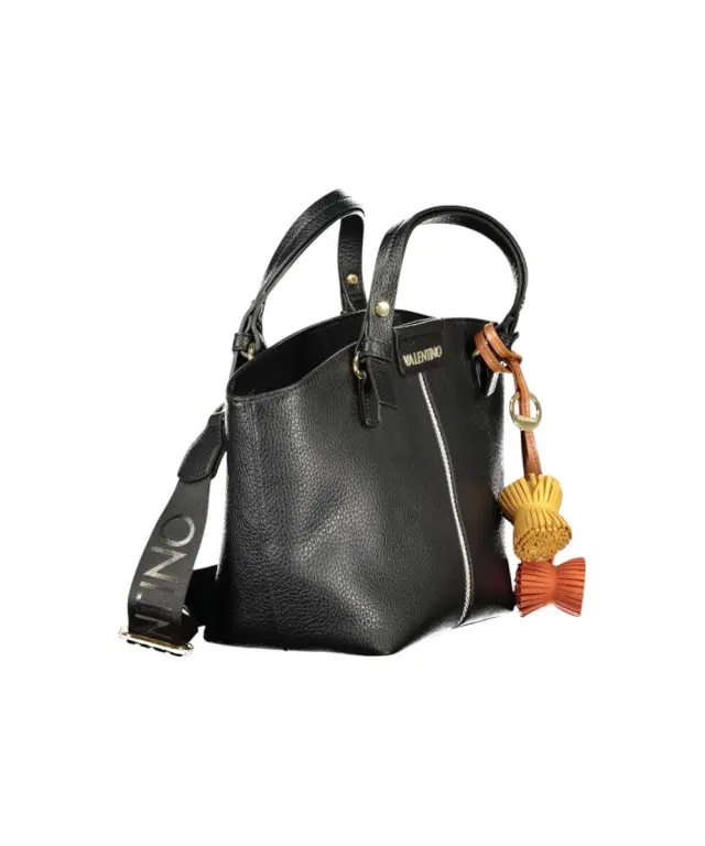 Valentino Bags - Γυναικεία Τσάντα Ώμου Hybris Re VBS9OVO5-001 Μαύρο 3
