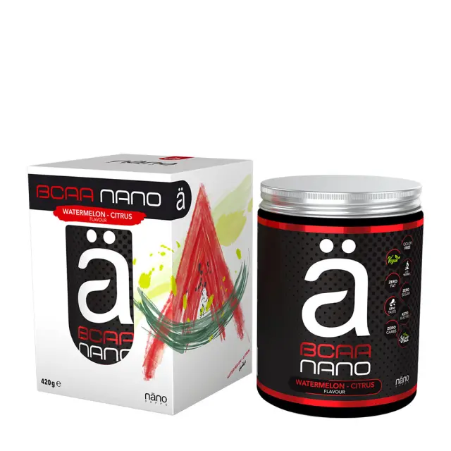 Nanosupps Amino Acid BCAA Nano Watermelon Citrus, 420 g