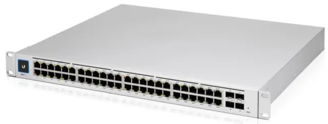 Ubiquiti Managed Switch L2 PoE+ 48Ports (1Gbps) 4Ports SFP (USW-PRO-48-PoE)