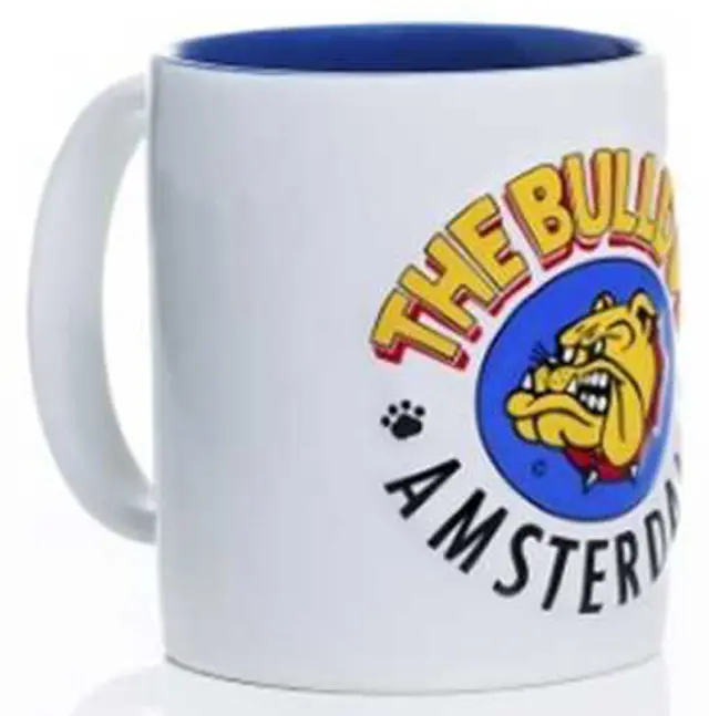 The Bulldog Amsterdam Coffee Mug Κεραμική Κούπα 3D - Ασπρο