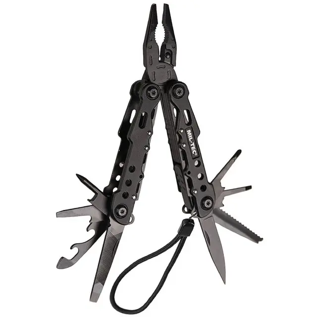 Mil-Tec Black Multi Tool Large-Πολυεργαλείο με 9 Εργαλεία 3