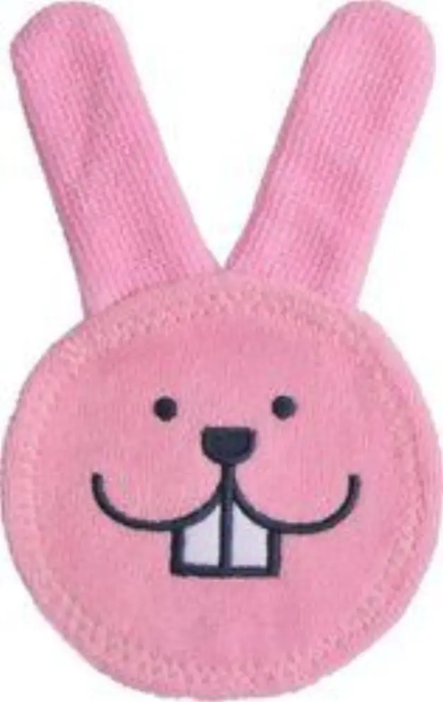 Mam | Oral Care Rabbit | Γάντι Καθαρισμού Στοματικής Κοιλότητας 0m+ Ροζ | 1τμχ