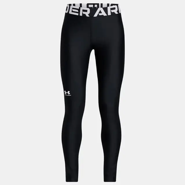 Under Armour Girl's HeatGear Legging Tight Μαύρο 1390069-001 (Under Armour) - Large