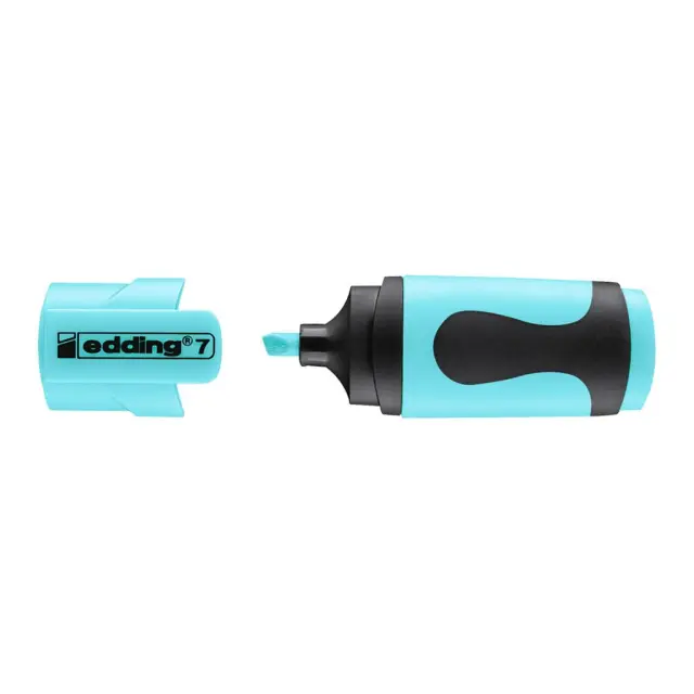 Mini Μαρκαδόρος Υπογράμμισης Edding E-7 Pastel Μπλε 139 (Edding)