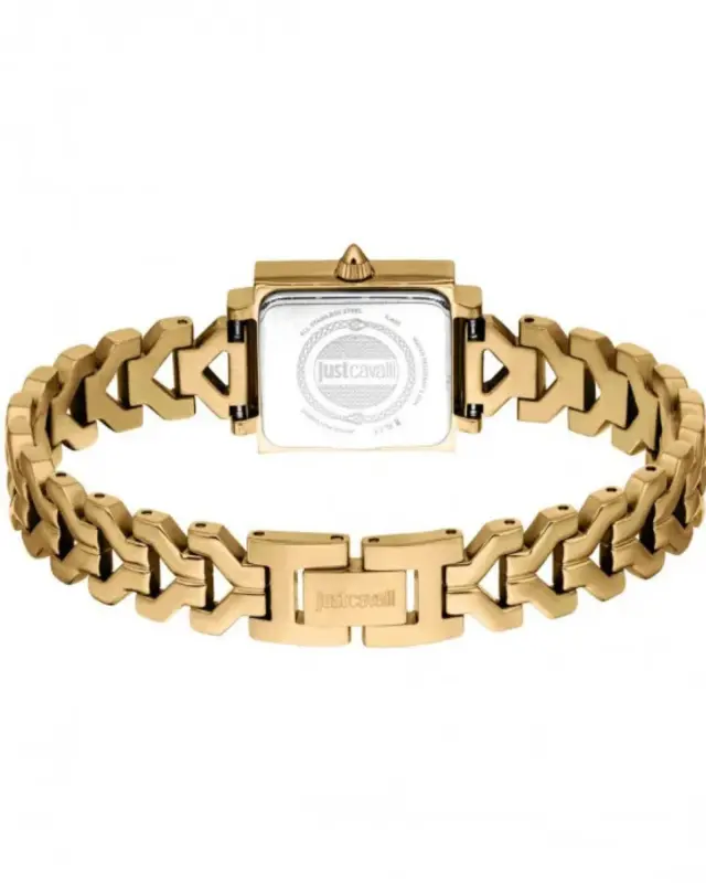Just Cavalli Angola Crystals JC1L405M0035 Γυναικείο Ρολόι Χρυσό με Κρύσταλλα - One Size 2