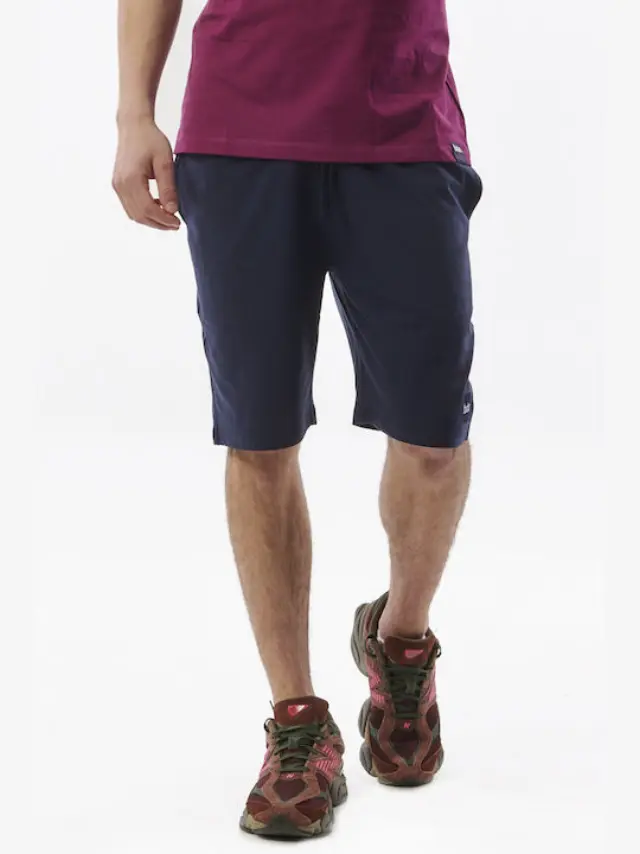 Body Action Essential Αθλητική Ανδρική Βερμούδα 033315-01-DARK BLUE - S