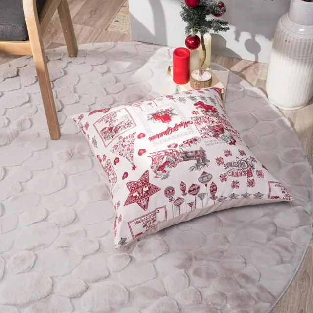 Μαξιλαροθήκη Gilgen TEORAN 65x65cm δαπέδου με γέμιση 3