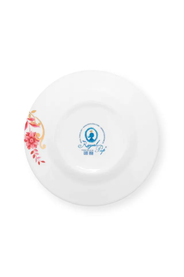 PIP STUDIO ΠΟΡΣΕΛΑΝΙΝΟ ΠΙΑΤΟ ΓΙΑ ΚΕΡΑΣΜΑ ROYAL STRIPES ΡΟΖ 12cm - One size 3