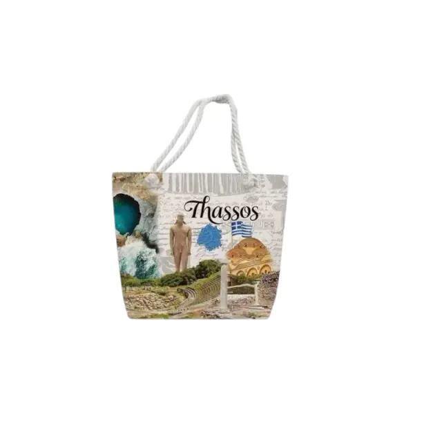 Τσάντα θαλάσσης τουριστική - Thassos - 48*37*13cm - 871935
