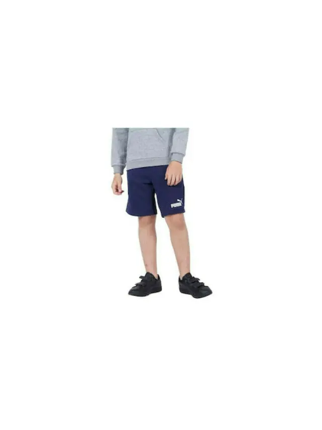 Puma Ess Sweat Shorts Blue 586972-06 - 140 2