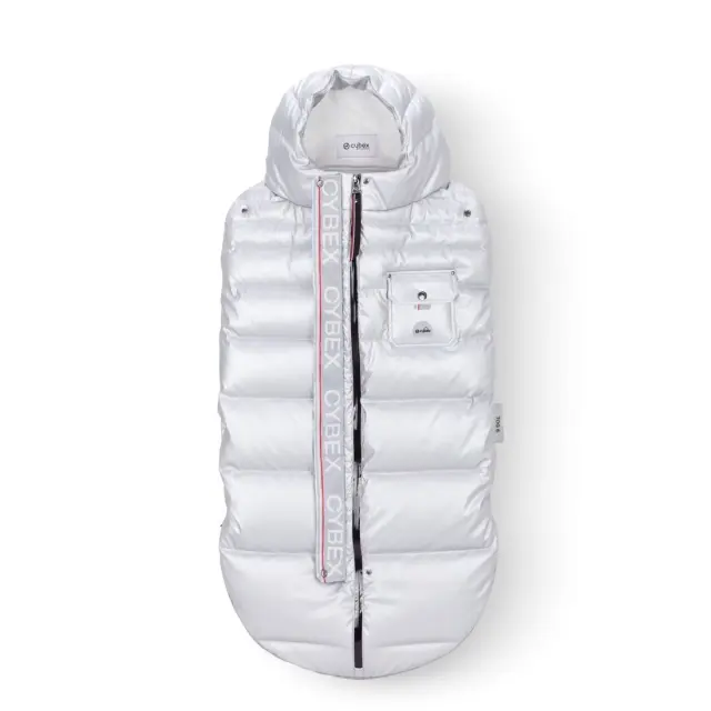 Cybex Platinum Winter Footmuff Ποδόσακος Καροτσιού, Arctic Silver