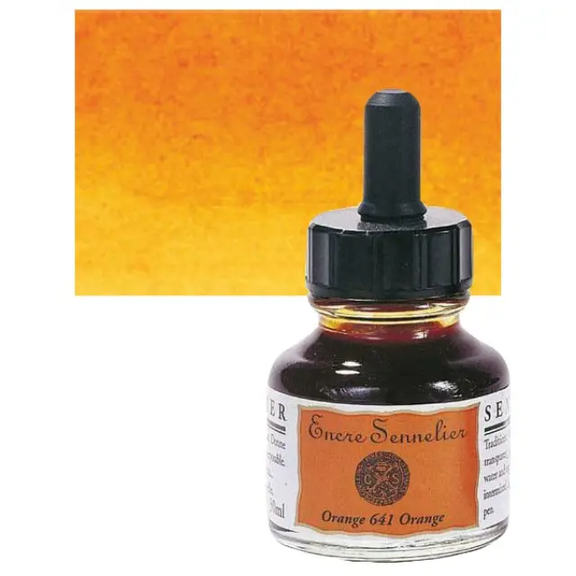 Μελάνι Sennelier - 641 Orange - 30ml