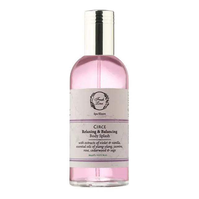 Fresh Line Κίρκη Body Splash για Χαλάρωση & Ισορροπία με εκχύλισμα από βανίλια & βιολέτα, 100ml