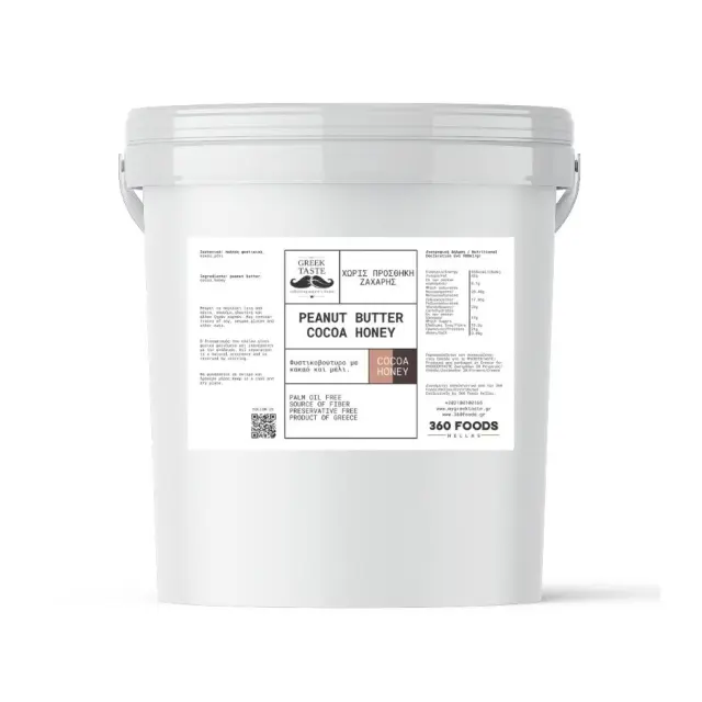 Φυστικοβούτυρο με Κακάο & Μέλι - myGreekTaste - 1000gr 5214002412791