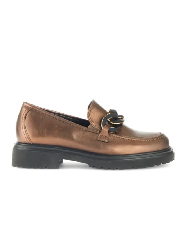 Gabor Μοκασίνια-Loafers Γυναικείο δέρμα Μπρονζέ GAB/52554 15-KUPFER 3