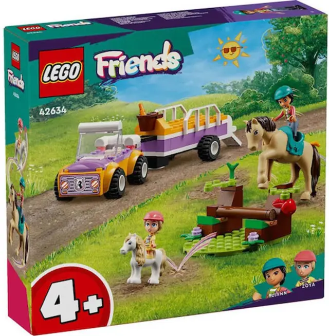 LEGO® Friends: Horse and Pony Trailer Toy (42634)