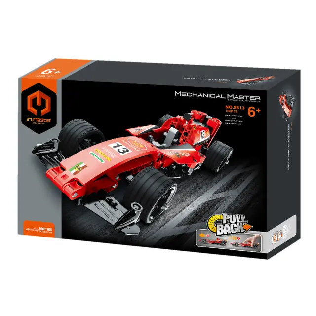 iM.Master Pull Back Racing Car F1 150 τμχ. (6+ετών) Q5813