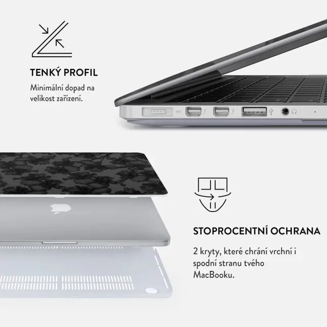 Burga Macbook Case, Nocturnal - MacBook Air 13" 3