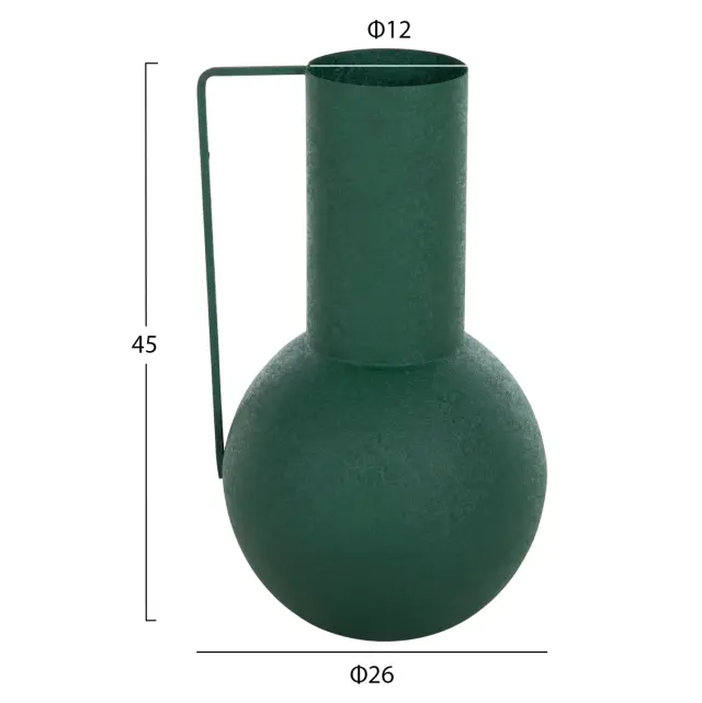ΔΙΑΚΟΣΜΗΤΙΚΟ BAZO FB94260.03 ΜΕΤΑΛΛΟ ΣΕ ΠΡΑΣΙΝΟ Φ26x45Υ εκ. 2