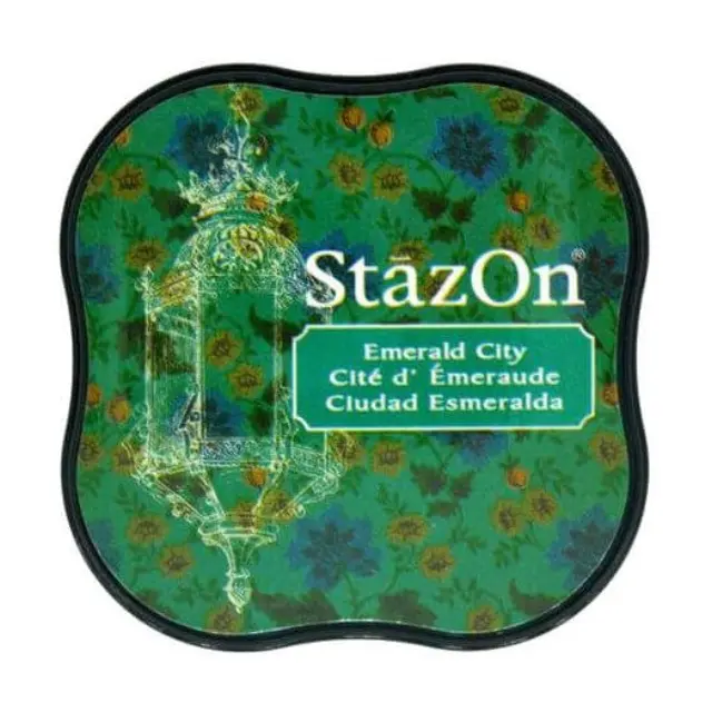 Μελάνι Ανεξίτηλο για σφραγίδες, Stazon Emerald City
